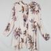 Free People Dresses | Free People Floral Tunic Top Dress Long Sleeve | Color: Pink/Tan | Size: S