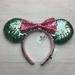 Disney Accessories | Disney Mint Minnie Mouse Ears | Color: Green/Pink | Size: Os