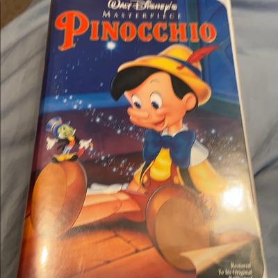 Disney Other | Disney Pinocchio Vhs Tape | Color: Black | Size: Os