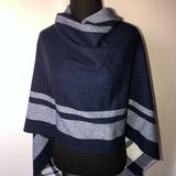 J. Crew Accessories | New J Crew Classic Plaid Blanket Scarf/Wrap | Color: Blue/White | Size: Os