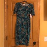 Lularoe Dresses | Julia Lularoe Dress | Color: Blue | Size: Xs