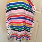 J. Crew Accessories | Nwt J. Crew Scarf, Wrap Beach Cover Fun! | Color: Blue/Red | Size: 26x80