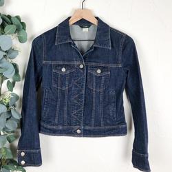 J. Crew Jackets & Coats | J. Crew Classic Denim Jean Jacket Size Xs | Color: Blue | Size: Xs