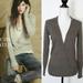 J. Crew Sweaters | J. Crew Dream Draped V-Neck Sweater | Color: Gray | Size: Xs