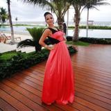 Jessica Simpson Dresses | Jessica Simpson Maxi Dress | Color: Orange | Size: 4