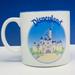 Disney Dining | Disneyland Coffee Mug Cup Vtg Cinderella Castle | Color: Blue/White | Size: Os