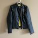 Disney Jackets & Coats | Girls Faux Leather Disney Jacket | Color: Black/Yellow | Size: 5/6