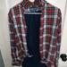 Ralph Lauren Tops | Custom Fit Ralph Lauren Flannel Shirt Size Small | Color: Black/Red | Size: S