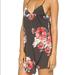 Free People Dresses | Fp Intimately Cascade Floral Slip Dress Black | Color: Black | Size: Xs