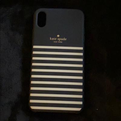 Kate Spade Accessories | Kate Spade Iphone Xs Max Case | Color: Black/White | Size: Os