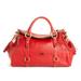 Dooney & Bourke Bags | Dooney & Bourke Italian Florentine Leather Vaccetta Satchel Red Bag | Color: Red | Size: Os