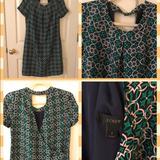 J. Crew Dresses | J Crew Satin Like Dress | Color: Blue/Green | Size: 2