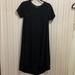 Lularoe Dresses | Lularoe Black Sequin Elegant Carly | Color: Black | Size: Xs