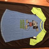 Disney Pajamas | Disney Nightgown | Color: Blue/Green | Size: Mg