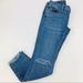 Free People Jeans | Free People Raw Hem Jeans | Color: Blue | Size: 25