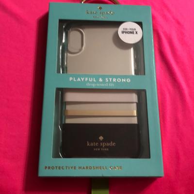 Kate Spade Other | Iphone X Cell Phone Case (Kate Spade) | Color: Black/Tan | Size: Iphone X