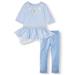 Disney Matching Sets | Disney Frozen Elsa Anna Cute Outfit | Color: Silver/White | Size: 2tg