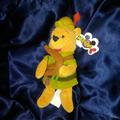 Disney Other | Disney's Winnie The Pooh Robin Hood Vintage Bean Bag | Color: Green/Yellow | Size: Osbb
