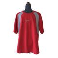 Nike Shirts | Nike Peformance Men's Red Activewear Top Mesh | Color: Gray/Red | Size: L