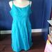 Converse Dresses | Converse Blue Cotton Summer Dress | Color: Blue | Size: L