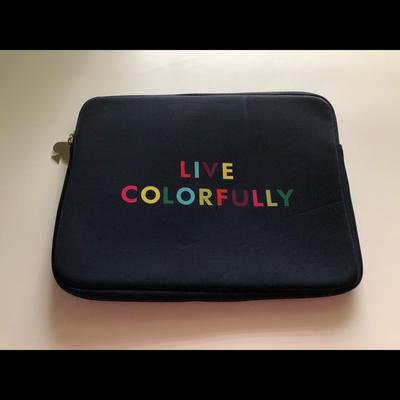 Kate Spade Accessories | Kate Spade Ipad/Tablet Sleeve | Color: Blue/Green | Size: 9.75” X 6.5” X 0.5”