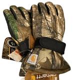 Carhartt Accessories | Carhartt | Junior Camo Gloves | Waterproof | Color: Brown/Green | Size: Osb