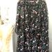 Zara Dresses | Floral Dress | Color: Black | Size: 14w