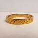 Kate Spade Jewelry | Kate Spade Gold Metal Spots Bangle Hinge Bracelet | Color: Gold/Red | Size: Os