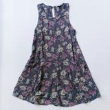 American Eagle Outfitters Dresses | American Eagle | Casual Floral Dress | Color: Gray/Purple | Size: S