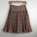Free People Skirts | Free People Skirt | Color: Brown/Cream | Size: 6