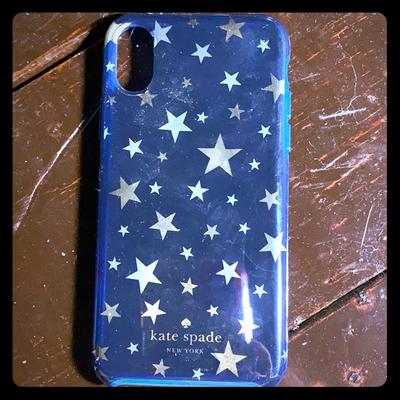 Kate Spade Accessories | Kate Spade Star Iphone Case | Color: Blue/Gold | Size: Iphone X