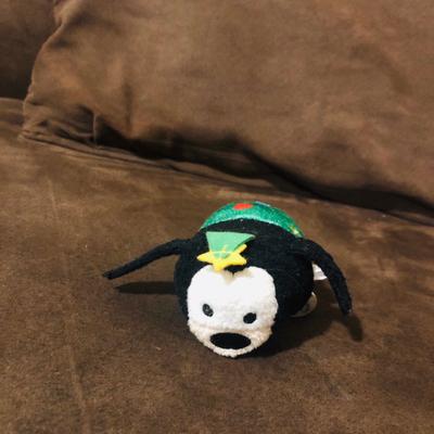 Disney Toys | Christmas Goofy Mini Tsum Tsum Plush | Color: Black/Green | Size: Mini