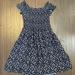 Brandy Melville Dresses | Brandy Melville Floral Dress | Color: Blue/Brown | Size: Os