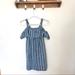 J. Crew Dresses | J. Crew Softened Denim Dress | Color: Blue/White | Size: S