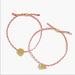 Madewell Jewelry | New Madewell Cored Friendship Bracelets | Color: Gold/Red | Size: Os