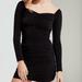 Urban Outfitters Dresses | Brand New Urban Outfitters Ruched Mini Dress | Color: Black | Size: S
