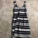 J. Crew Dresses | Jcrew Button Back Tank Dress M | Color: Blue/White | Size: M