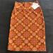 Lularoe Skirts | Lularoe, Nwt Cassie Skirt, Fall Colors Size 3xl | Color: Brown/Orange | Size: 3x