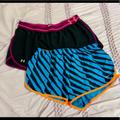 Nike Shorts | Nike & Under Armour Dr-Fit Athletic Shorts Bundle | Color: Blue/Purple | Size: L