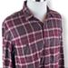 J. Crew Shirts | J. Crew Flannel Button Down Sz Xl | Color: Red/Tan | Size: Xl