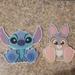 Disney Kitchen | Disney Magnets Set Of 2 | Color: Blue/Pink | Size: Os