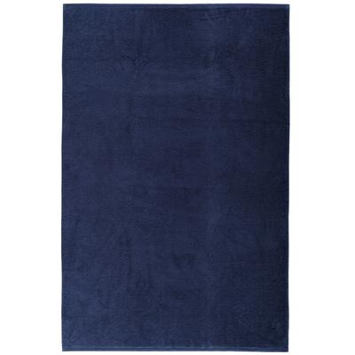 Vossen Handtücher Vegan Life marine blau - 4930 Badetuch 100x150 cm Schwarz