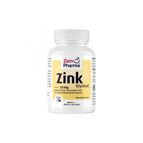 Zein Pharma – ZINK CHELAT 25 mg in magensaftresist.veg.Kaps. Mineralstoffe
