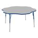 Norwood Commercial Furniture Flower Adjustable-Height Activity Table Laminate/Metal | 30 H in | Wayfair NOR-RCEFLWC-GBL
