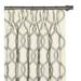 Eastern Accents Gresham Geometric Room Darkening Pinch Pleat Single Curtain Panel Metal in Gray | 120 H in | Wayfair 7V8-CUD-176-PPD