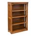 Loon Peak® Moxee Solid Wood Standard Bookcase Wood in Brown | 48 H x 30 W x 12 D in | Wayfair 7E4FF77BF3D440A49F5801CBA955C85D