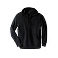 Men's Big & Tall Shaker Knit Hoodie by KingSize in Black (Size 3XL)