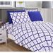 Red Barrel Studio® Laraoun Luxury Soft Geometric Sheet Set Microfiber/Polyester in Blue | Queen | Wayfair 5F1870B62968487AA19F35D5677E1651