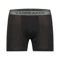 Icebreaker Herren Funktionsunterhose MEN´S ANATOMICA BOXERS mit Wolle, nearly black, Gr. XXL