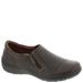 Clarks Cora Giny - Womens 7 Brown Slip On Medium